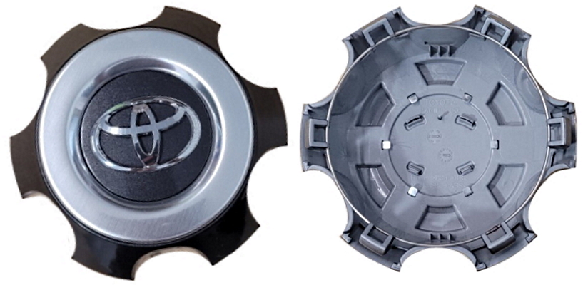 C75154CHAR Toyota 4Runner OEM Charcoal Machined Center Cap #4260B-35120